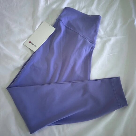 Lululemon Wunder Under SmoothCover High Rise Tights 25        Dark Lavender - Picture 1 of 2